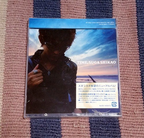 CD「TIME」スガシカオ 完全初回生産限定盤 DVD付 CD+DVD 正規国内盤 新品未開封 送料込拍卖