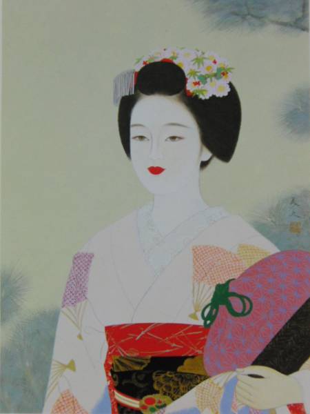 髙木 義夫 、佳日、大判・豪華画版、版上落款入、新品額付、salt拍卖