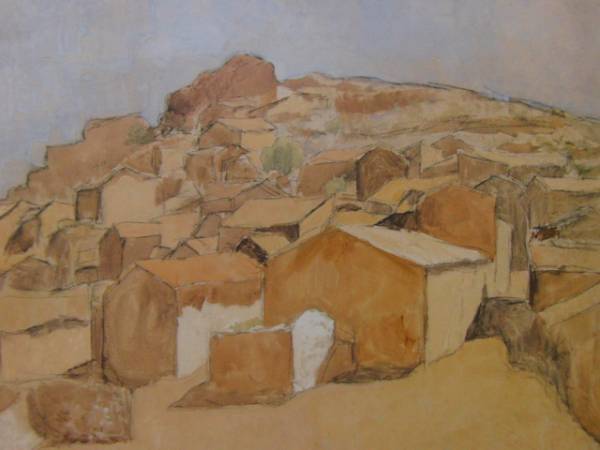 パブロ・ピカソ 「風景」、巨匠、希少画集画、 新品額装付 送料無料、ami5拍卖