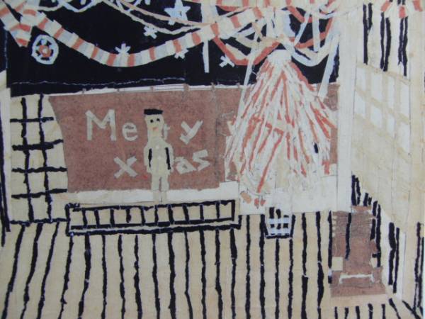 山下清、クリスマス、希少画集画、 新品額装付 送料無料、ami5拍卖