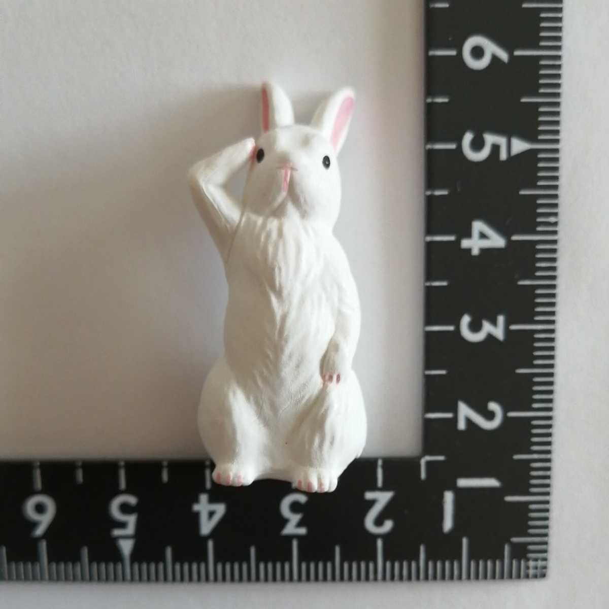 1r1005 ドール用 うさぎ ウサギ ミニチュア 動物 バービー ジェニー momoko ピュアニーモ リカちゃん 1/6ドール 敬礼拍卖