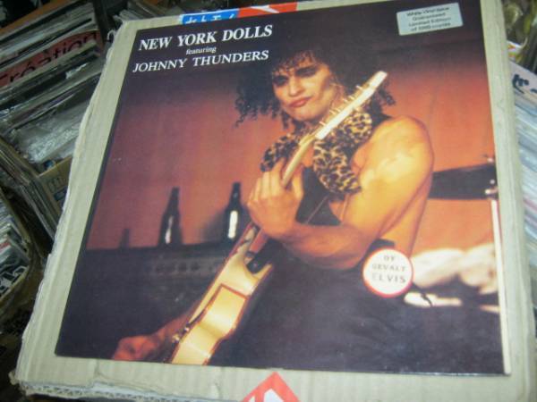NEW YORK DOLLS JOHNNY THUNDERS / PERSONALITY CRISIS 白盤12” ジョニーサンダース N.Y.ドールズ拍卖