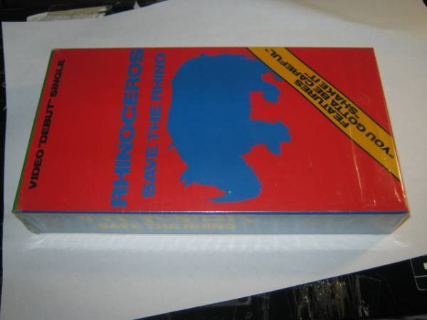 ライノセロス / SAVE THE RHINO VHS 44マグナム 爆風スランプ拍卖
