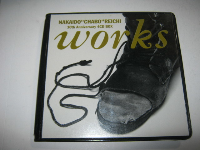 仲井戸麗市 CHABO / WORKS 30th Anniversary BOX レア特殊ビニールジャケ4CD RCサクセション 古井戸 忌野清志郎拍卖