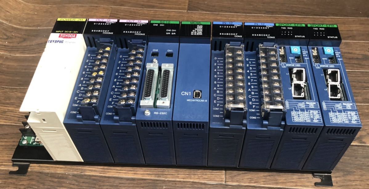 TOYOPUC POWER2H OUT-19*2個 SC1O MCML IN-12*2個 2PORT-EFR*2個拍卖