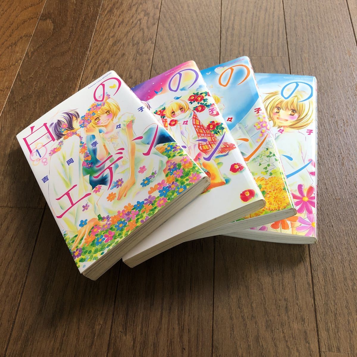 白のエデン 吉岡李々子 全4巻拍卖