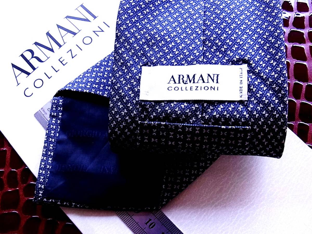 ○E647N●USED並●アルマーニ【COLLEZIONI】ネクタイ拍卖