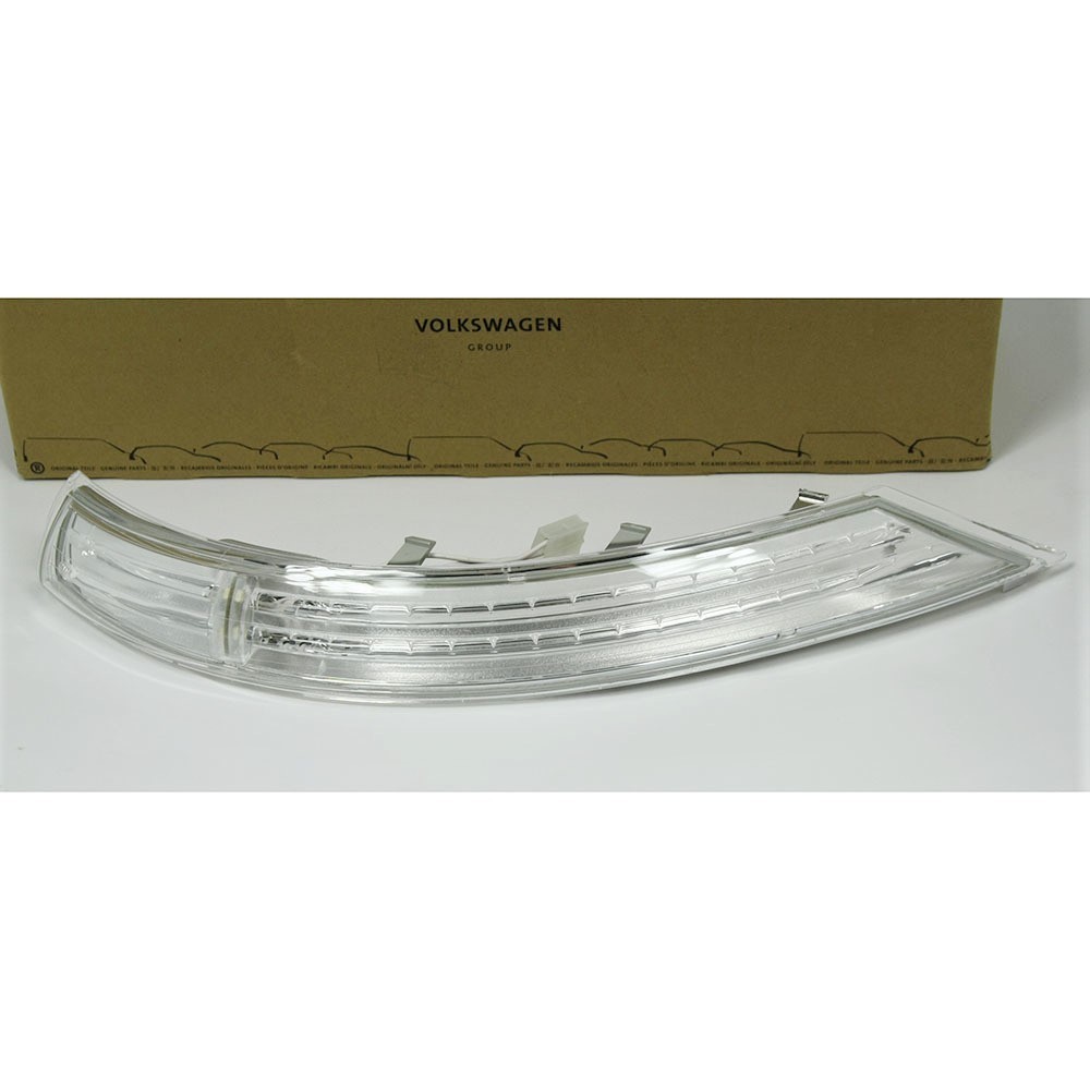 (送料込) VW トゥアレグ TOUAREG ABA-7L ドアミラーウィンカーランプ左側【VW純正・新品】後期モデル2007-2010年拍卖