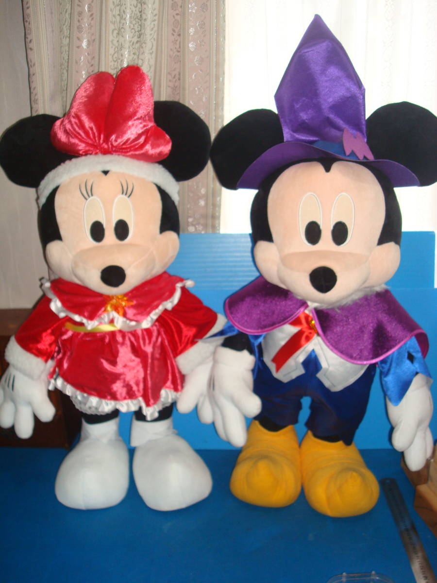 サンタミッキー+ハロウィンミニーのセット(自立型) 拍卖