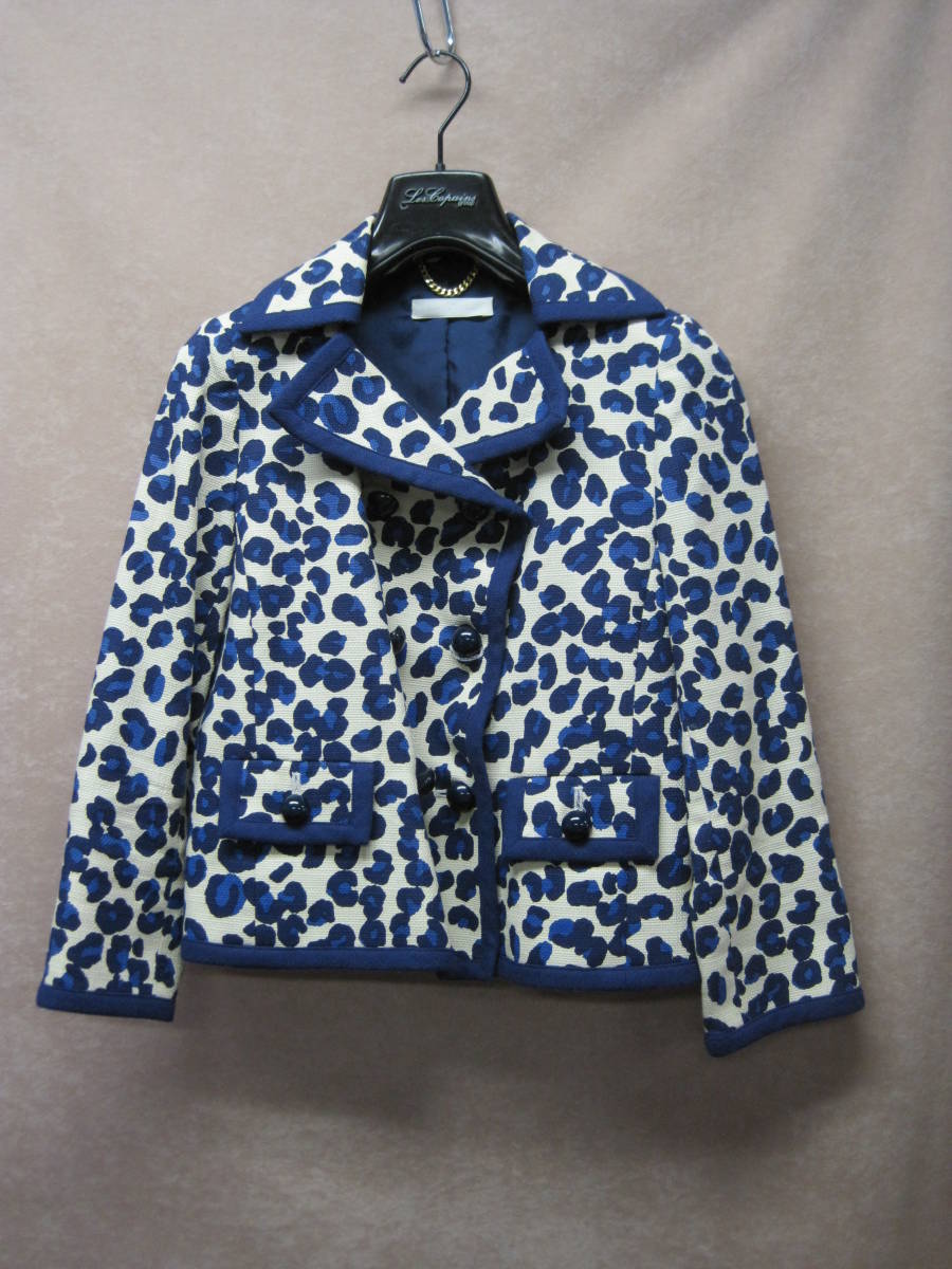 TOKYO DRESS トウキョウドレス ☆ドレスジャケット ◆送料込み!【クリームベージュxブルー系】拍卖