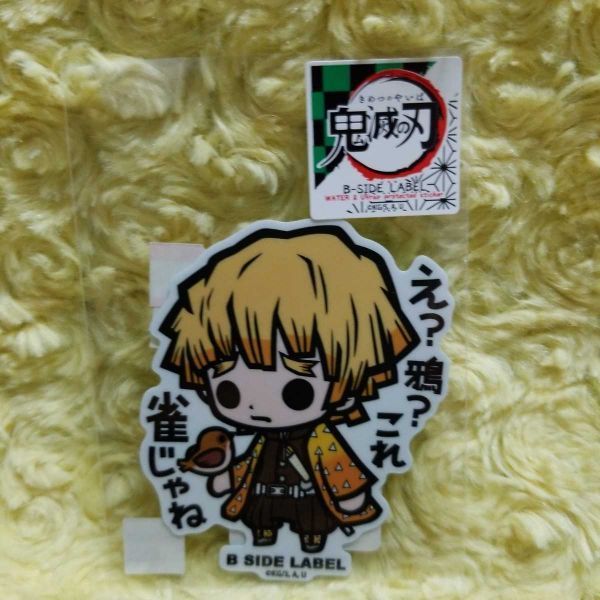B-SIDE LABEL 鬼滅の刃 我妻善逸 ステッカー拍卖