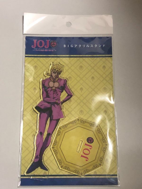 ジョジョの奇妙な冒険 黄金の風 ジョルノ ジョバァーナ BIGアクリルスタンド フィギュア展拍卖