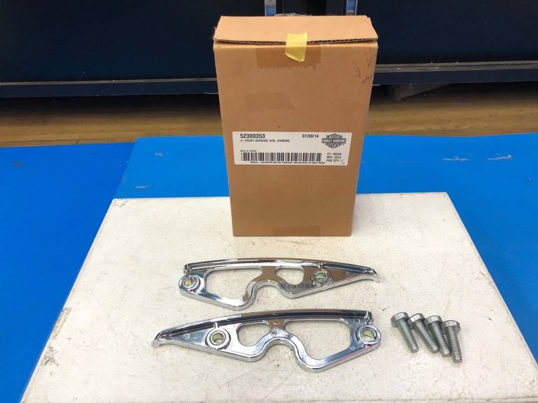 A6731 ハーレー 純正バイク4ポイントドッキング H/W 52300353拍卖
