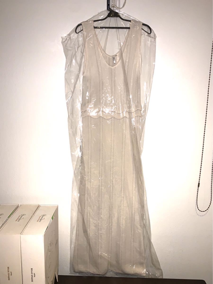 LILY BROWN リリーブラウン ロングニットワンピース サイズF 試着のみ美品拍卖
