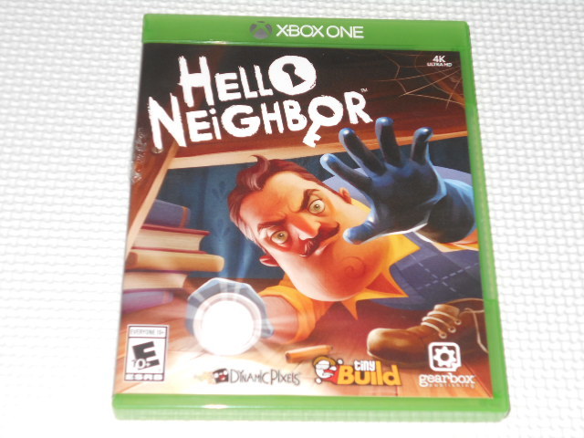XBOX ONE★HELLO NEIGHBOR 海外版(国内本体動作可能) ケース傷★箱付・ソフト付拍卖