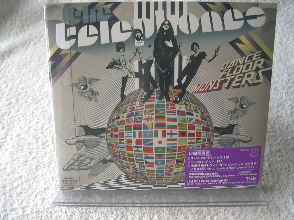 ★未開封★ the telephones 【DANCE FLOOR MONSTERS】 初回盤拍卖