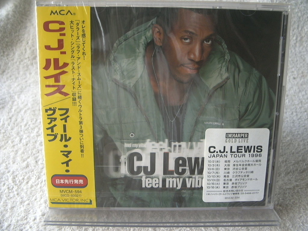 ★未開封★ C.J.ルイス 【フィール・マイ・ヴァイブ】 C.J. LEWIS拍卖