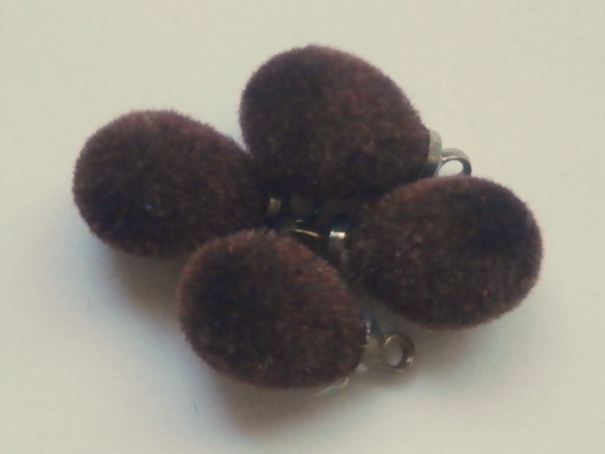 フロッキー チャーム★11×9★ブラウン系拍卖