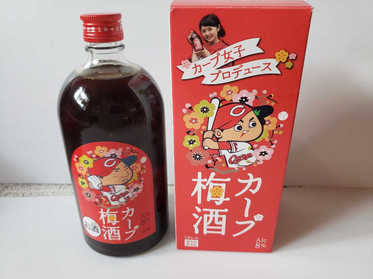 【ゆうパック送料負担!】カープ梅酒 黒田博樹 720ml 新品 未開封 希少 広島カープ 広島東洋カープ CARP 古酒拍卖