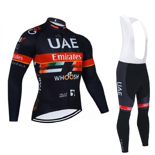 新品 長袖 上下セット No81 Mサイズ UAE サイクルジャージ ウェア メンズ サイクリング MTB ロードバイク 自転車拍卖