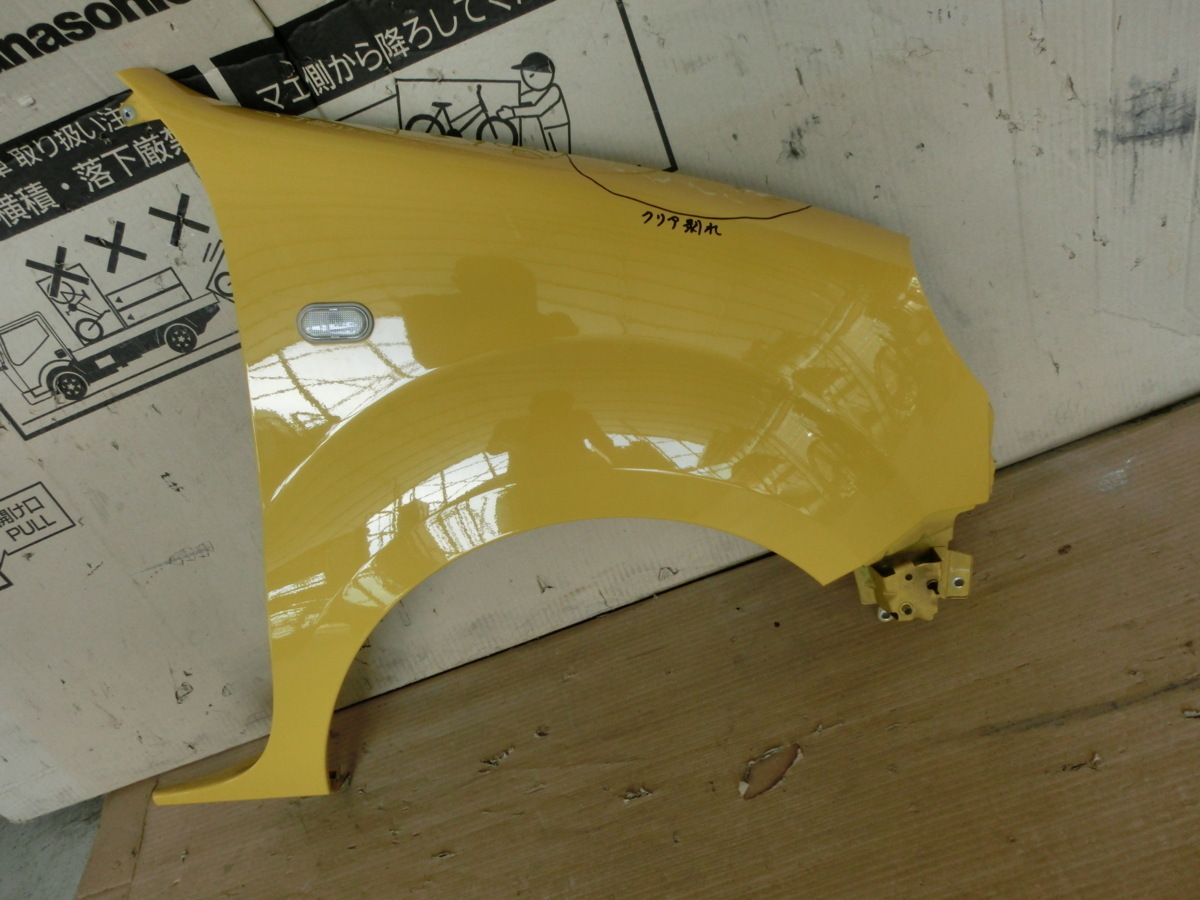後期カングー 右 フェンダー 平成21年 ABA-KCK4M フロント 2009y 13.3万km 拍卖