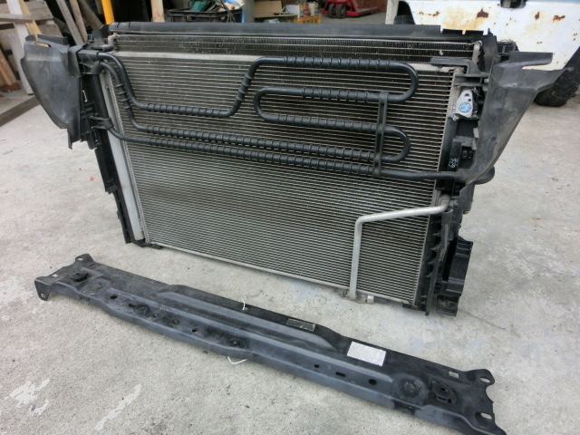 Cクラス ラジエター セット平成22年 DBA-204041 コンデンサー 電動ファン C200コンプレッサー 7.3万km W204 ii 拍卖