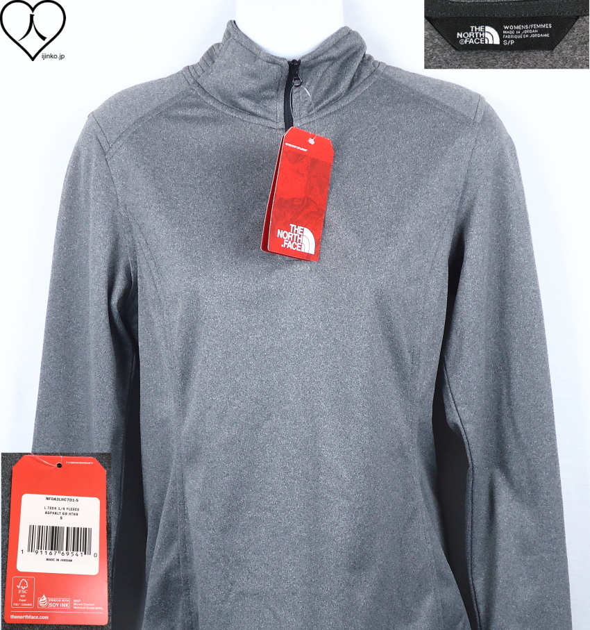 《郵送無料》■Ijinko◆新品☆THE NORTH FACE - ザ・ノース・フェイスL Tech 1/4 Fleece S/P サイズフリースジャケット拍卖