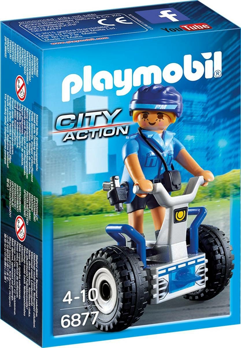即決!新品 PLAYMOBIL 6877 バランスレーサーと女性警察官 プレイモービル拍卖