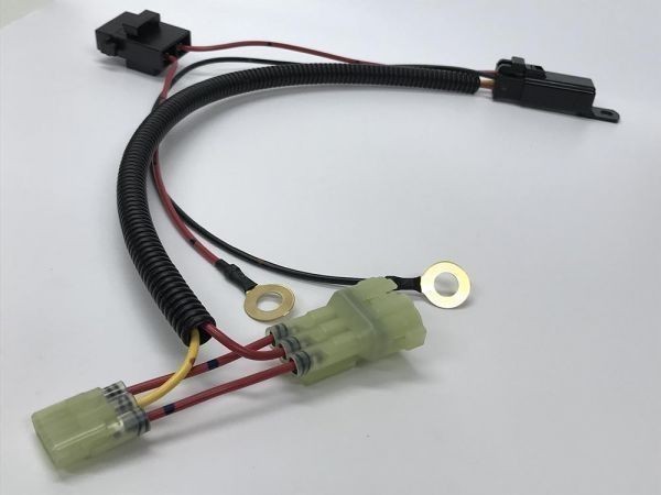【RX-R ヴィヴィオ IGコイル 強化 ハーネス 高級リレー タイプ】 ◇国内製造◇ 送料込 VIVIO RXR DOHC専用 イグニッションコイル 電源拍卖