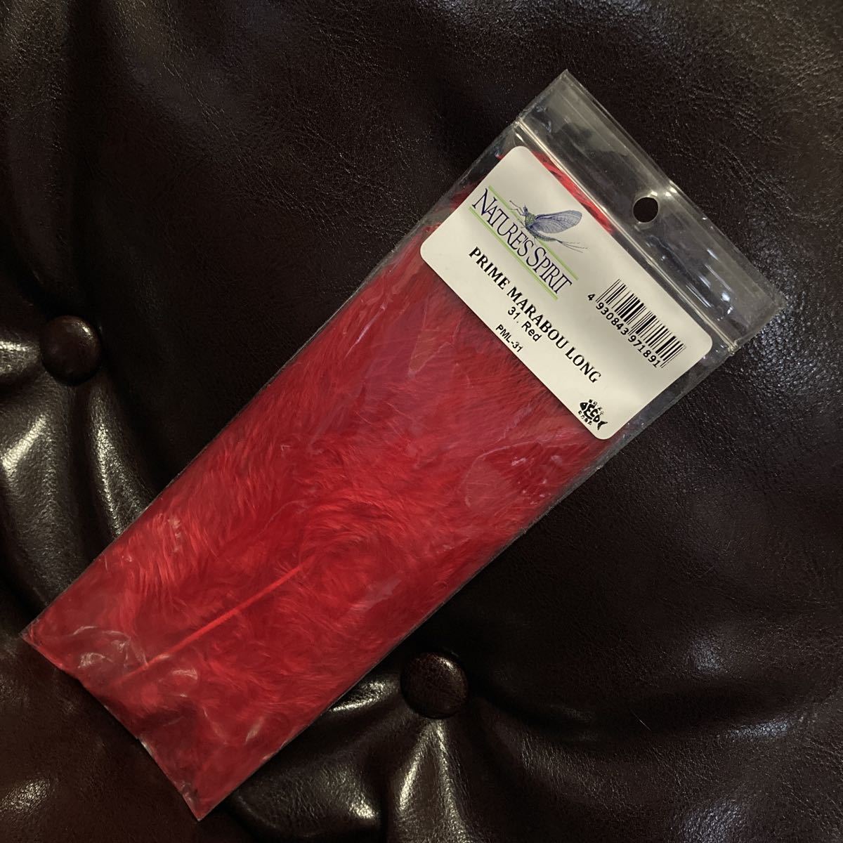ネイチャーズスピリット プライムマブラー ロング 赤 新品 ティムコ PML-31 フライ 毛針 マス 鱒拍卖