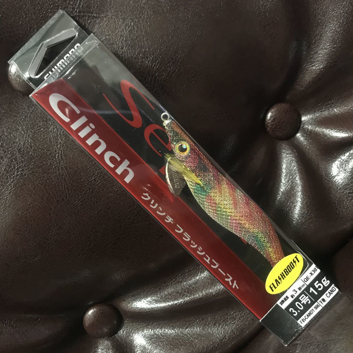 3.0号 クリンチ 15g フラッシュブースト シマノ 新品 オレキャンディー セフィア アオリイカ アオリーQ エメラルダス パタパタ拍卖