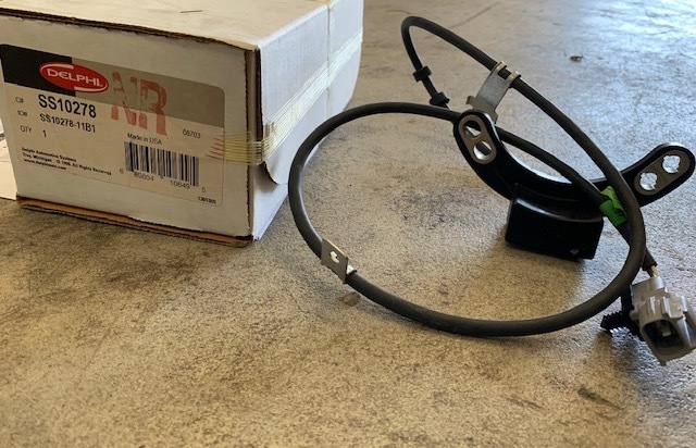 ◆DODGE RAM VAN ダッジ ラムバン 1996-97年 ABS スピードセンサー ABS SPEED SENSOR フロント左側 FRONT LEFT◆ (A箱)拍卖