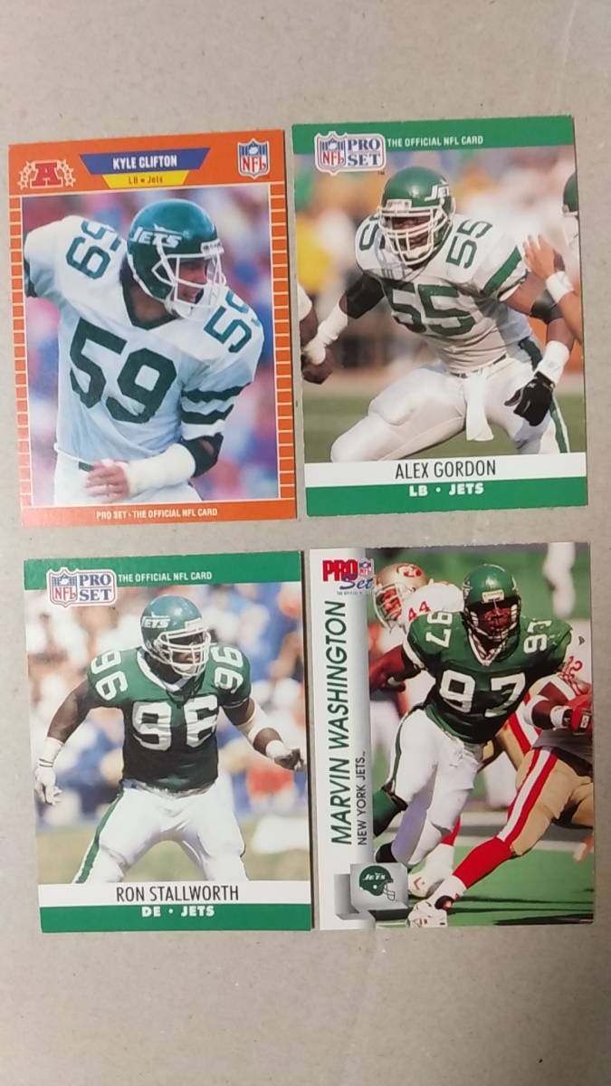 NFLカード NEW YORK JETS / DL,LB 色々13種 BbbbP ジェッツ拍卖