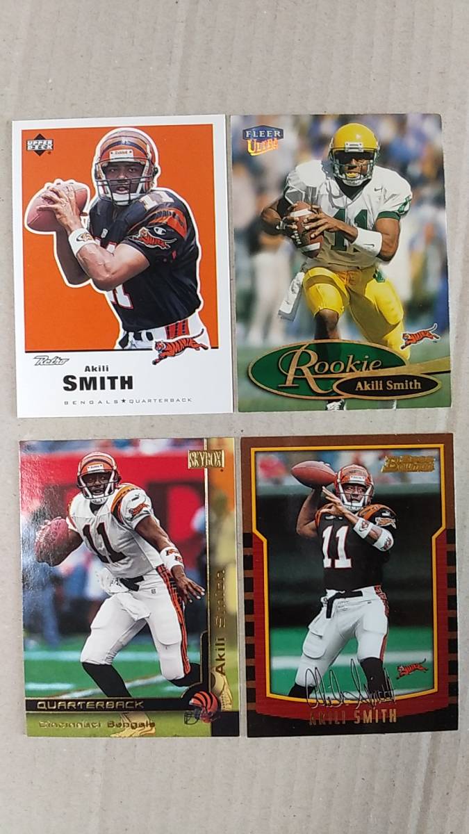 NFLカード AKILI SMITH 10種 RC2 ベンガルズ QB拍卖