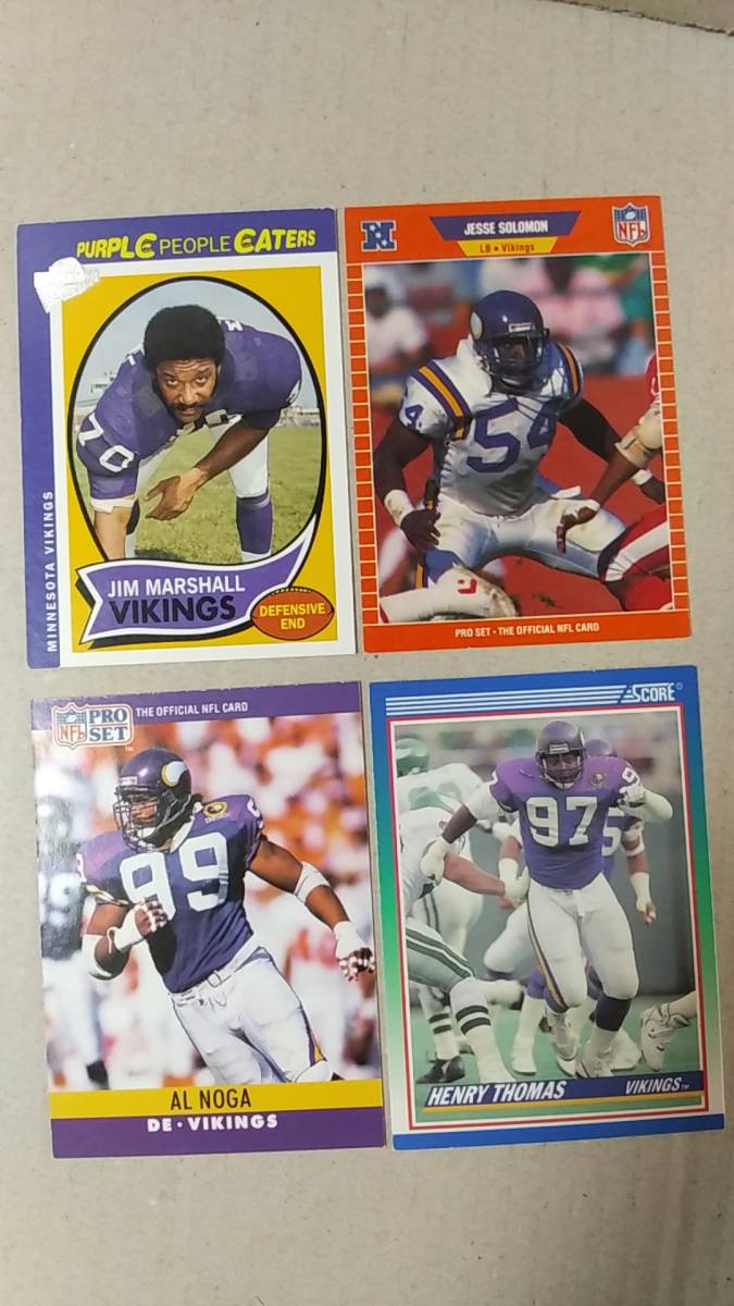 NFLカード MINNESOTA VIKINGS / DL,LB 色々13種 Bb バイキングス拍卖
