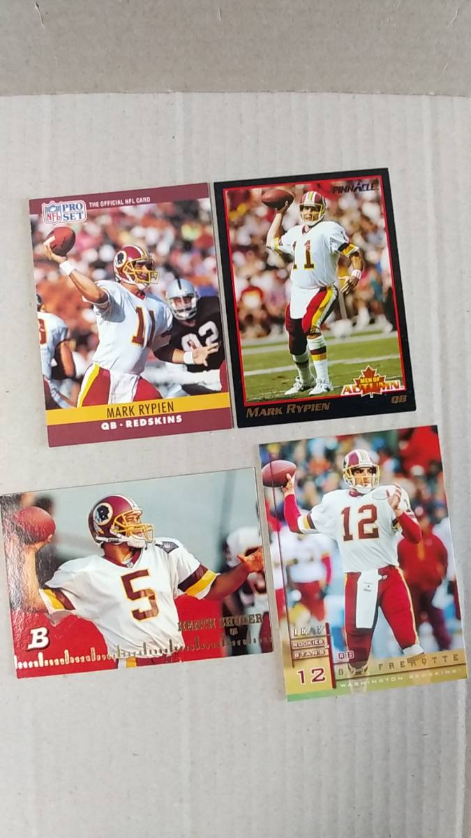 NFLカード WASHINGTON REDSKINS / QB 色々12種 レッドスキンズ拍卖