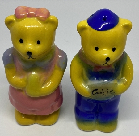 即決!かわいい☆「カントリーベア」ソルト&ペッパー拍卖