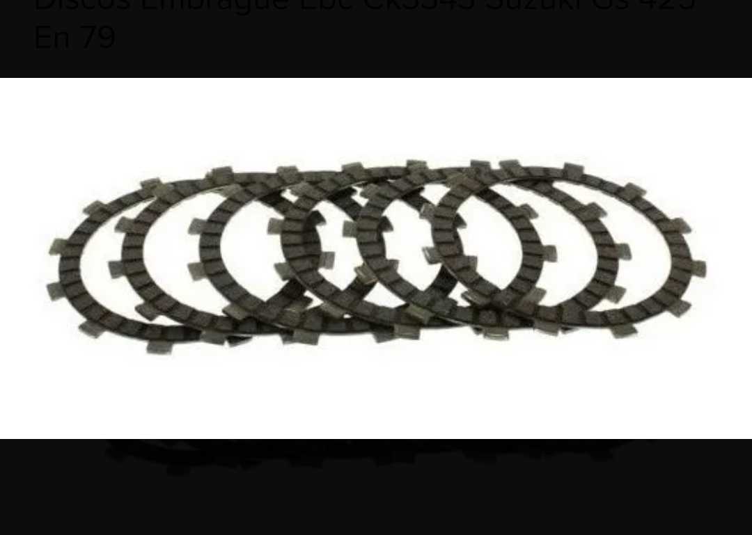 ペイペイ送料無料 SUZUKI GS750 新品 クラッチ 板 8枚 GS750E クラッチ板拍卖