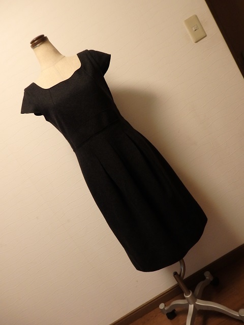 【美品】★アンタイトル ウール&アンゴラ ワンピース/2★拍卖