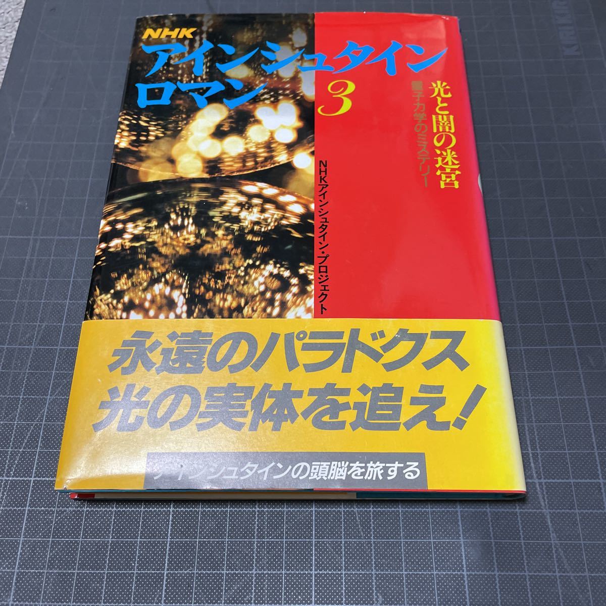 アインシュタインロマン 3 量子力学のミステリー 光と闇の迷宮 相対性理論物理学拍卖