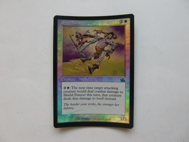 バイン MTG 盾の踊り手/Shield Dancer foil 英語1枚拍卖