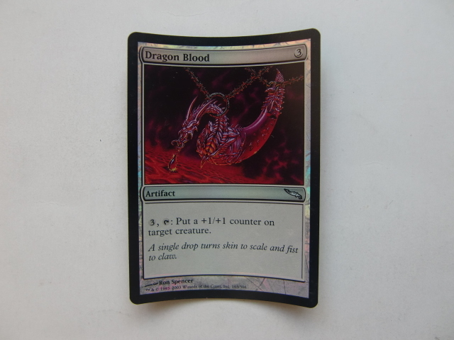バイン MTG ドラゴンの血/Dragon Blood foil 英語1枚拍卖