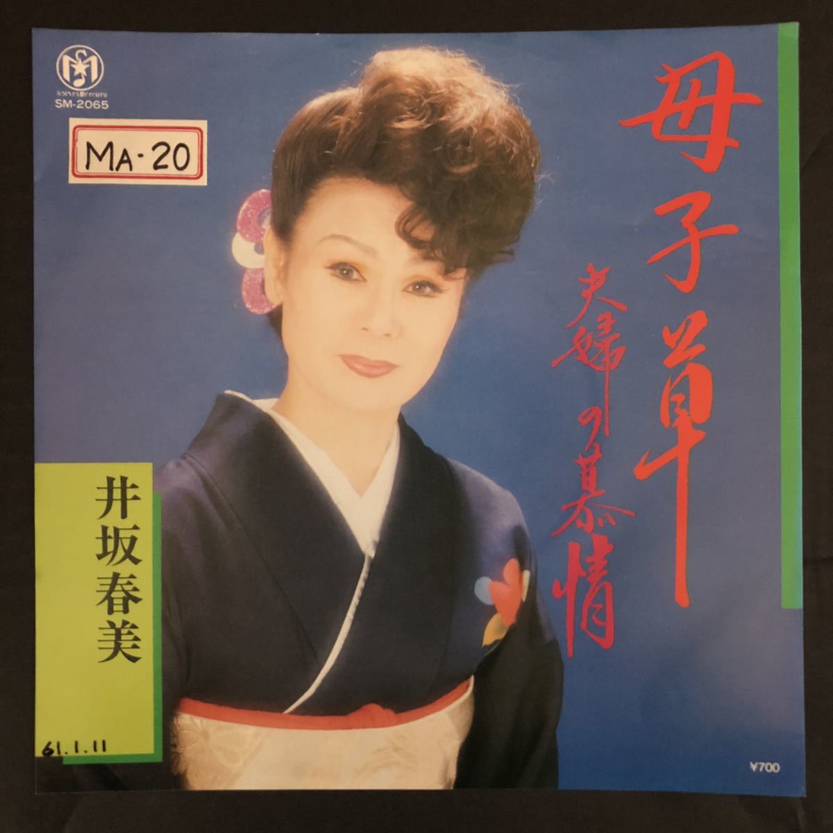 井坂春美 母子草 7インチ 和物 和モノ groove歌謡 グルーヴ マイナー ソーラスマーキュリー拍卖