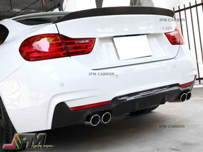 カーボン リアディフューザースポイラー 2014-2016 BMW F32 F33 F36 428i 435i JPM Mスポ用 3型拍卖