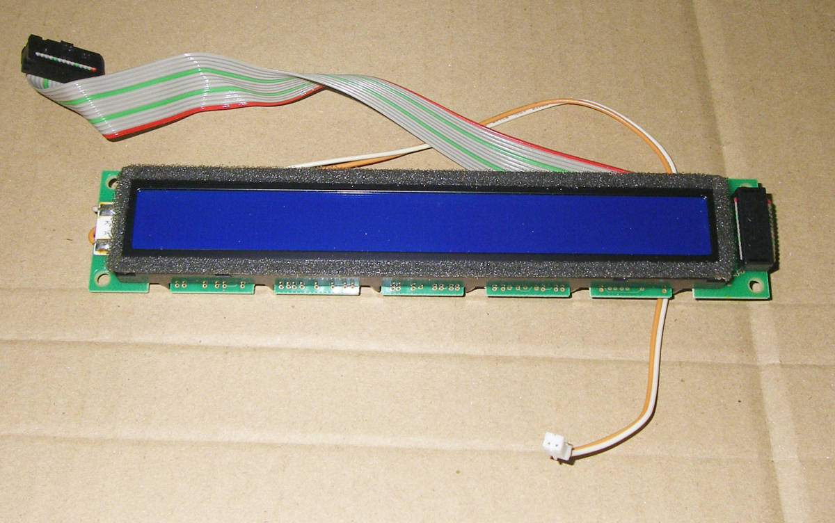 ★YAMAHA A3000 DISPLAY SANYO OPTREX DMC40202A★OK!!★MADE in JAPAN★拍卖