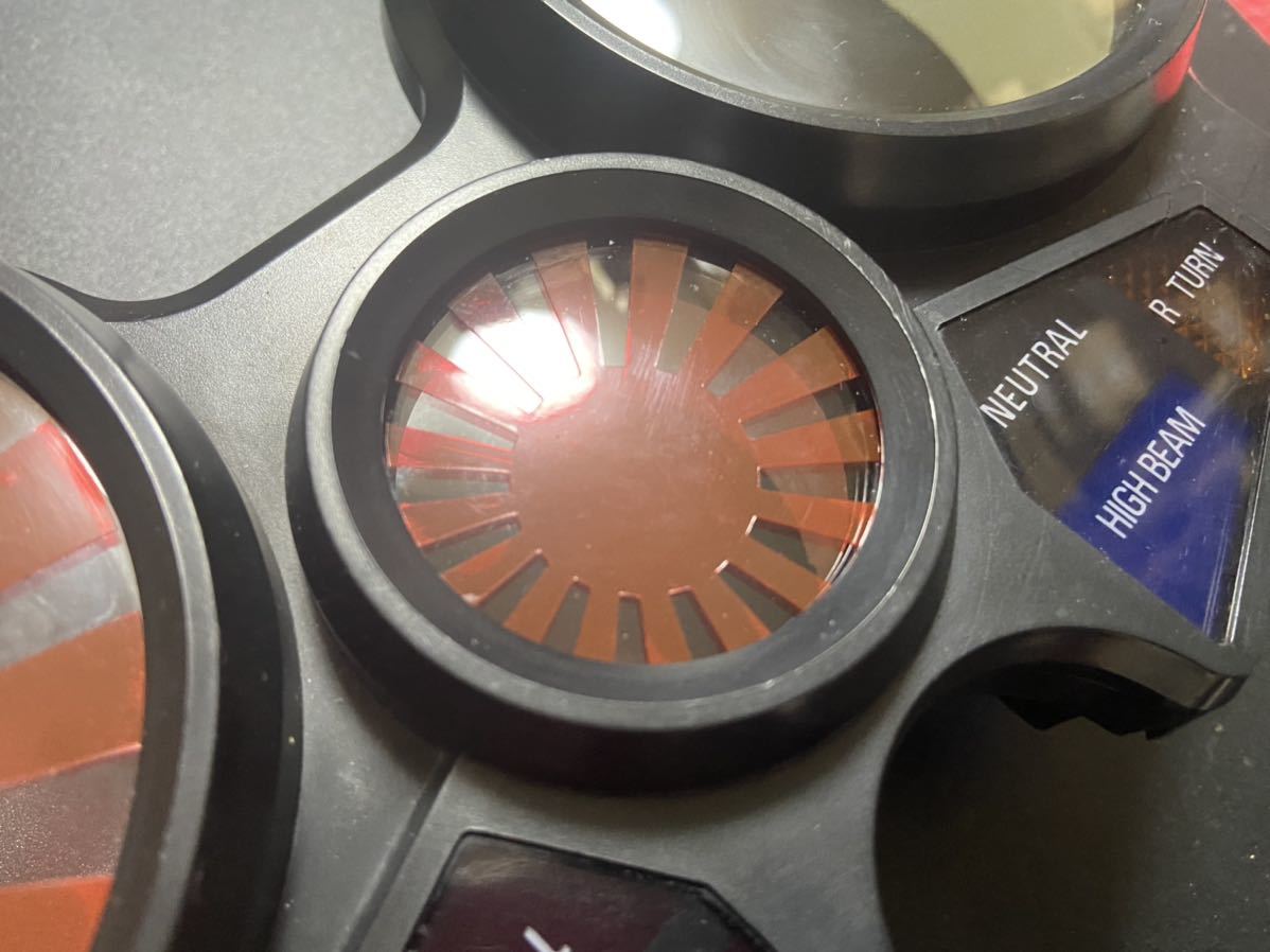 CBX 燃料計 日章旗シート クリアレッドフィルム カスタム パーツ メーターパネル ゲージ フューエル アッパー カバー 旧車 他車種製作可拍卖