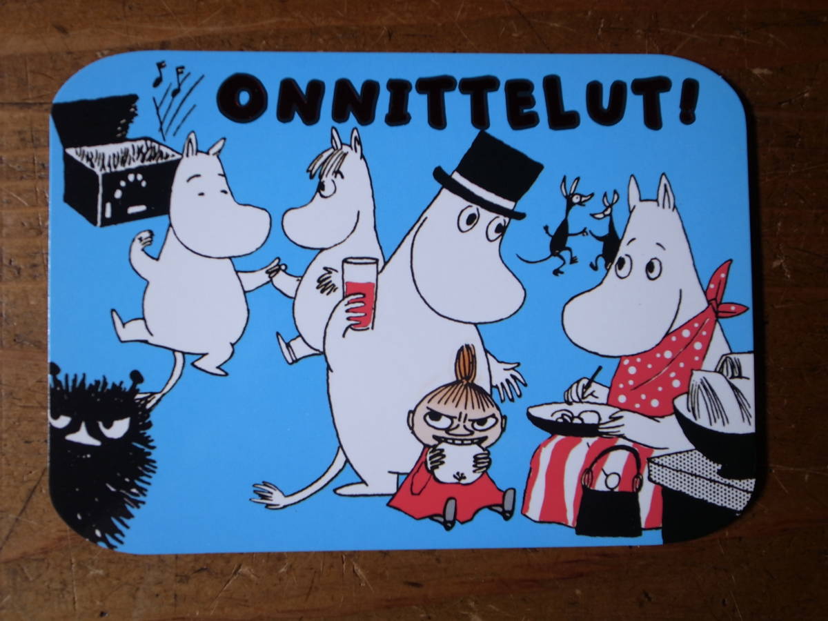 ムーミン ポストカード フィンランド リトルミイ ムーミンパパ ムーミンママ拍卖