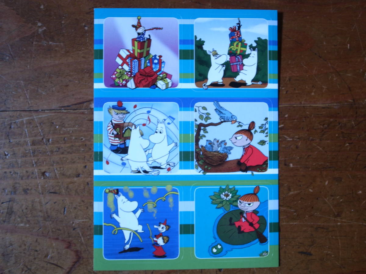 ムーミン ポストカード シール フィンランド拍卖