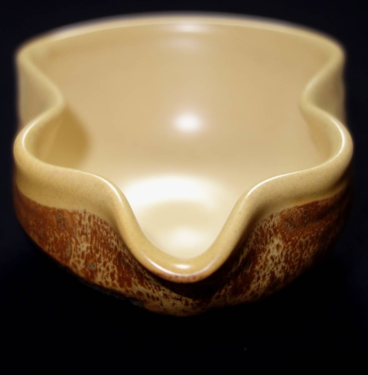 倣南宋期官窯茶器 黄天目 湯冷まし 最高峰 高級煎茶道道具 陶磁器研究拍卖