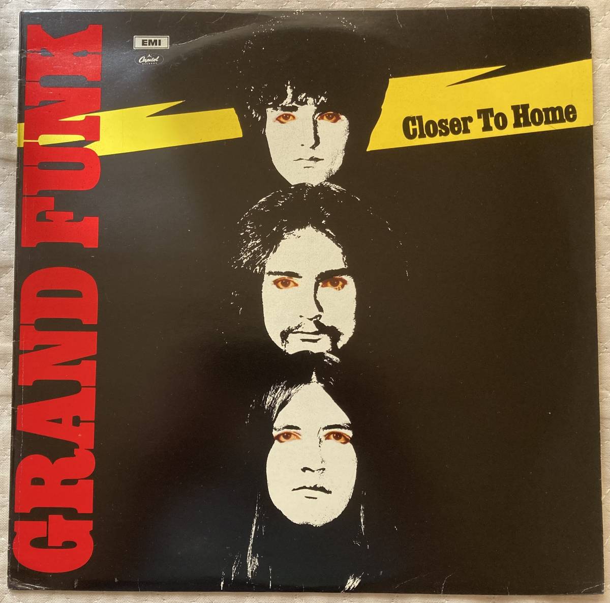 ギリシャ盤Orig ジャケ違い グランドファンク GRAND FUNK / Closer To Home (Diff cover Rainbow Capitol)拍卖